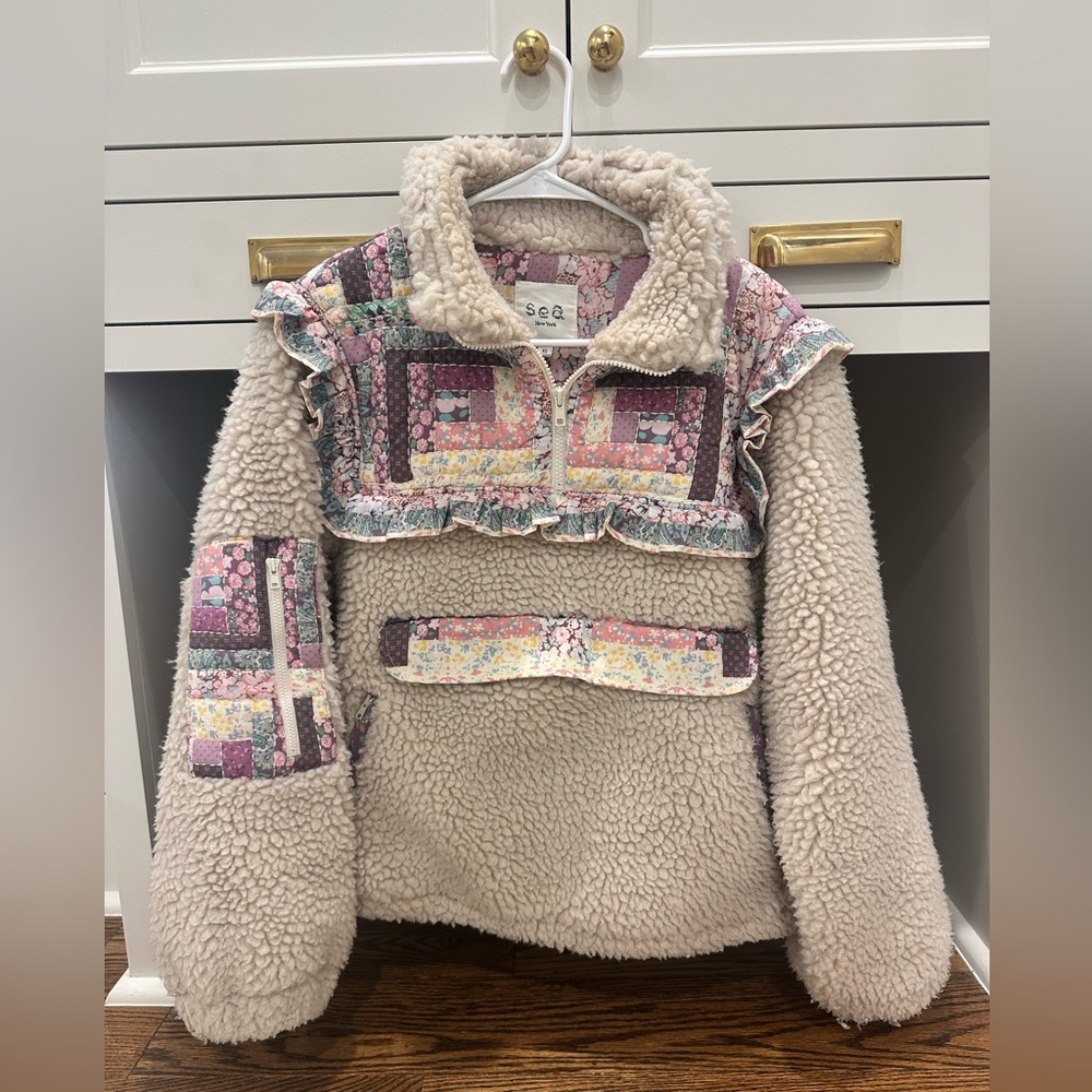 Sea Quilted Pullover XS